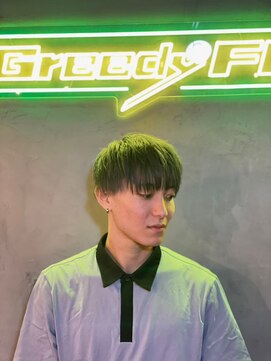 グリーディーフォックス 三軒茶屋(GreedyFOX) 波巻き/マッシュパーマ/ウルフ/ハイライト<理容室>三軒茶屋