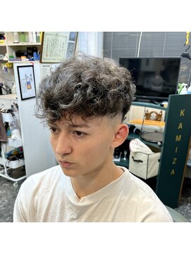 髪座 スペインカール