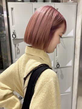 リリー(Lilley) 【lilley 稲永麻衣】切りっぱなしボブ+天神韓国ヘア