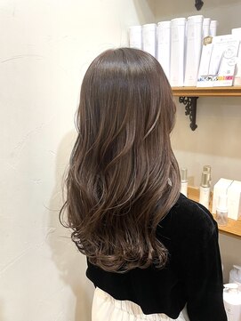 ゴーシェン 津田沼本店(Goshen) ゆるふわリバース巻き×アッシュベージュ