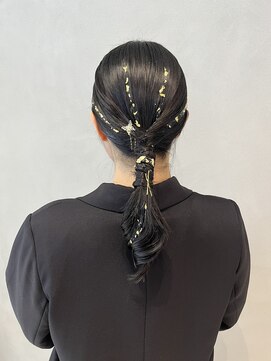 ジーナエス 札幌(Zina S) *~pony tail arrange~*