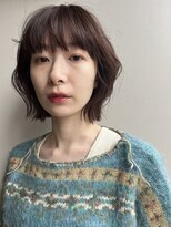ブラウヘアアンドケア(care)&nbsp;外はねくびれボブ
