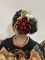 ノーブル ヘアサロン(noble HAIR SALON)&nbsp;成人式☆お花アレンジ
