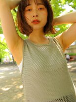 ソヨン 南草津店(SOYON)&nbsp;ニュアンスヘア 大人かわいいボブ マロンベージュ