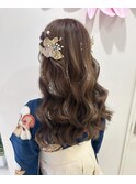 MANAMI/ハーフツイン/袴/金箔