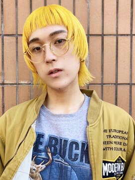 キャロルガーデンズ ボコカ 表参道(Carroll Gardens bococa) ケアブリーチ/ダブルカラー/イエロー/ウルフ