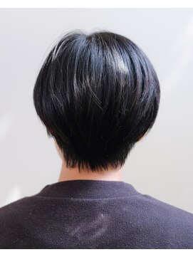 ルプラ ガーデン(le-pla garden) マッシュショート#黒髪#ショート#ボブ#ウルフ#豊橋#豊川#田原