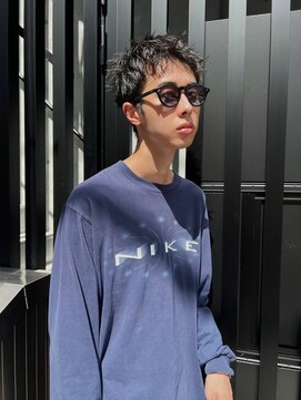 ヒュージ 表参道(huge) アップバング/束感ショート/ツーブロックマッシュ/コンマヘア