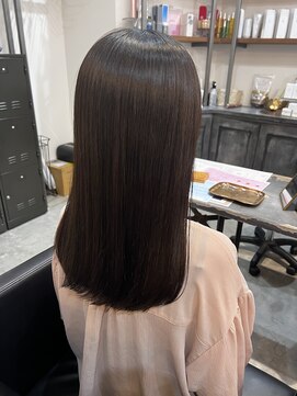 スイート ヘアデザイン(Suite HAIR DESIGN) ナチュラルストレート【Ryoka 髪質改善】