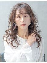 ラフィー 高松勅使店(Raffi) 小顔薄めバングシアーカラー