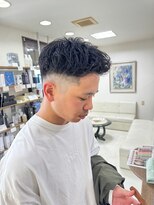 ヘアーオーパス&nbsp;メンズショートパーマ