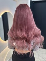 ラピス 福岡天神店(Lapis) ピンクカラー×ボブ~エクステ80本