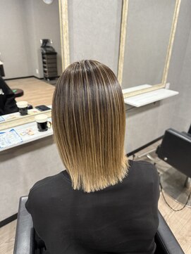 ラパ(Rapa) バレイヤージュスタイル