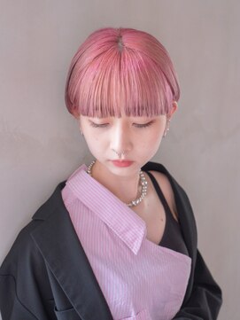 シオン(shion) ピンクヘアー透明感カラーピンクグレープフルーツ_ba512001