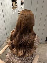 ルシエル(Le ciel)&nbsp;ブリーチなしダブルカラーでつくる明るめベージュ