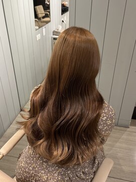 ルシエル(Le ciel) ブリーチなしダブルカラーでつくる明るめベージュ