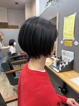 エニー 四条大宮(aNy) 酸性縮毛矯正×ショート