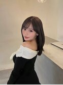 ムードグレー_イメチェン美髪外ハネボブホワイトブロンド