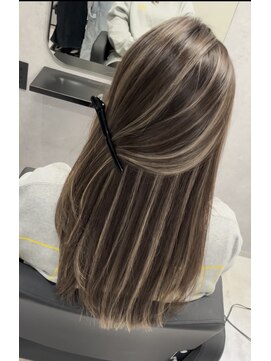 フク ヘアーワークス バイ フェニーチェ(fuku hair works by FENICE) ハイライト