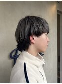 アンブレラカラー シルバー ウルフスタイル