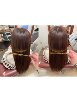 【南柏駅1分】美髪＆艶を叶える『オイルストレート』で縮毛のイメージを払拭！ごわつかない手触りを実感♪