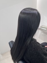 アンテイク(ANTEQUE) ダークネイビー／グレー／髪質改善トリートメント