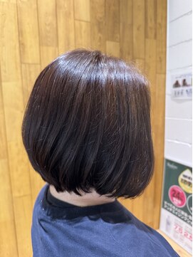 チアー ヘアリラクゼーション(cheer HAIRRELAXATION) 前下がりボブ