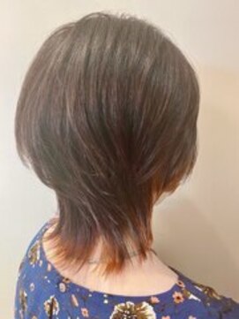 ユキオグループ グラン(yg GRAN) アプリコットオレンジ×インナーカラー◎透明感グレージュ