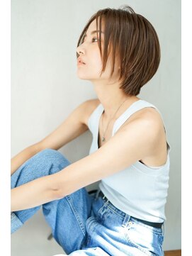 ギークス(GEEKS) 【GEEKS渋谷】ショートウルフ/クールショート/夏カラー/20代30代