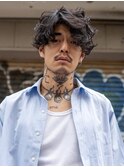 バーバー　ツーブロック/刈り上げ/アップバング/フェード