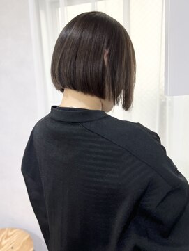 オウル(Owll) ＊艶ミニボブナチュラル縮毛矯正＊