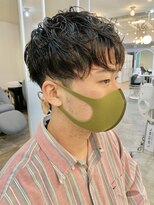 ロミー 本厚木(ROMMY.) メンズカットショート◎韓国マッシュ刈り上げツーブロック本厚木