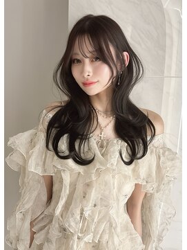 グレージュ×レイヤーカット