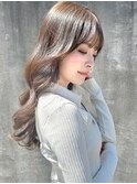 大人ガーリー/ダークアッシュ/似合わせカット［自由が丘］