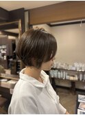 着物ヘア/大人ガーリー/ダークアッシュ/似合わせカット/辻堂駅
