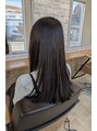 ラッシュヘアエン(Rush hair en)&nbsp;ダークブラウン×艶ストレートロング