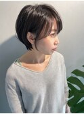 大人っぽいショートヘア