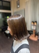 プレスト 八田店 ボブ×ケアハーブカラー