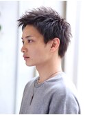 ショートアップバング爽やか
