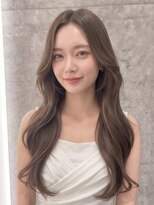クラン(clan)&nbsp;イメチェンヘアスタイル 、ピンクベージュ、アンブレラカラー