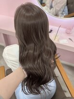 ガーランドウメダ(Garland umeda)&nbsp;透明感◎ブリーチ無しヘーゼルベージュ♪*.Miku