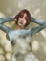 ラモードイワイインターナショナル(La Mode IWAI international) チェリーレッドのマッシュボブ