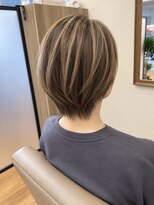 ラ ブリエ 成田公津の杜(La briller)&nbsp;大人ショート×白髪ぼかしハイライト