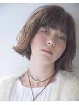 ユノ(juno)&nbsp;【Lepes】クセを活かした丸すぎないボブ