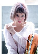 テイラー(Taylor)&nbsp;【Taylor】 ウェットボブ×ラベンダーグレージュ