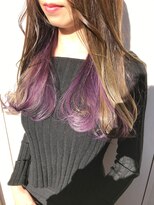 オーティティ(O-TETE)&nbsp;O-tete パープル系インナーカラーブリーチ