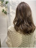 馴染ませバレイヤージュカラー☆ロングスタイル