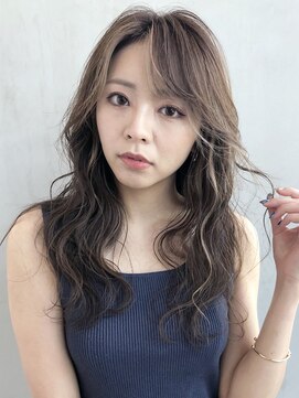 アイティー バイ アルバム 中野店(IT by ALBUM) ゆるウェーブ_エアリーミディショートパーマ_48058