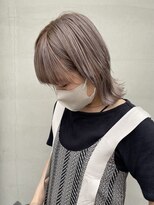 ヘアー アイス ルーチェ(HAIR ICI LUCE)&nbsp;ホワイトベージュ　ホワイトカラー　ホワイトシルバー　担当中西