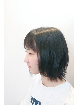 ヘアーデザイン サンライズ(Hair Design SUNRISE) 外ハネレイヤーボブ